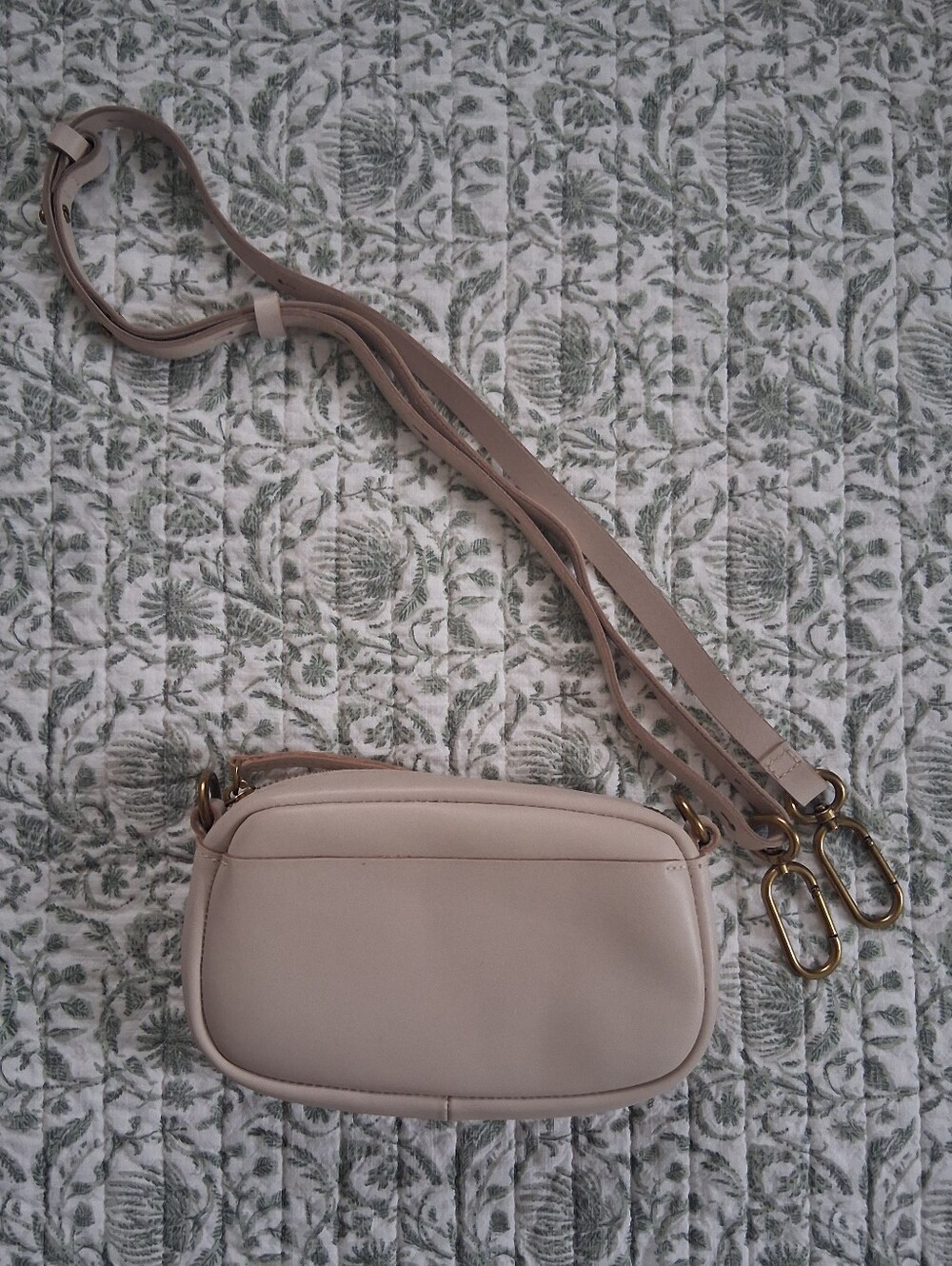 Madewell Cream Small Crossbody Purse Bag